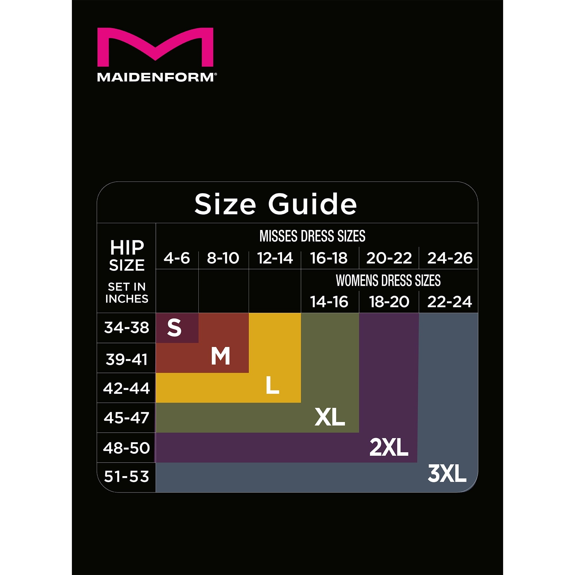 المقاس: 2XL - مشد الجسم المشكل للنساء من Maidenform Fit Sense، طراز FLS075