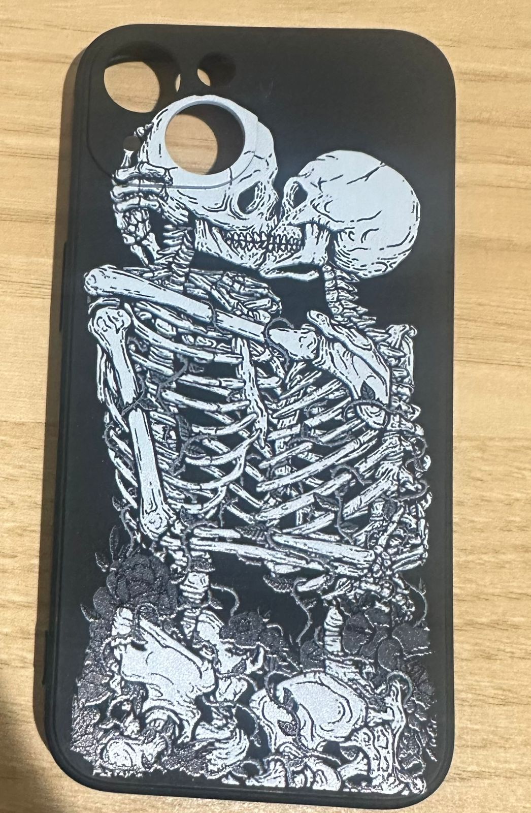 Skeleton design iPhone 13 case