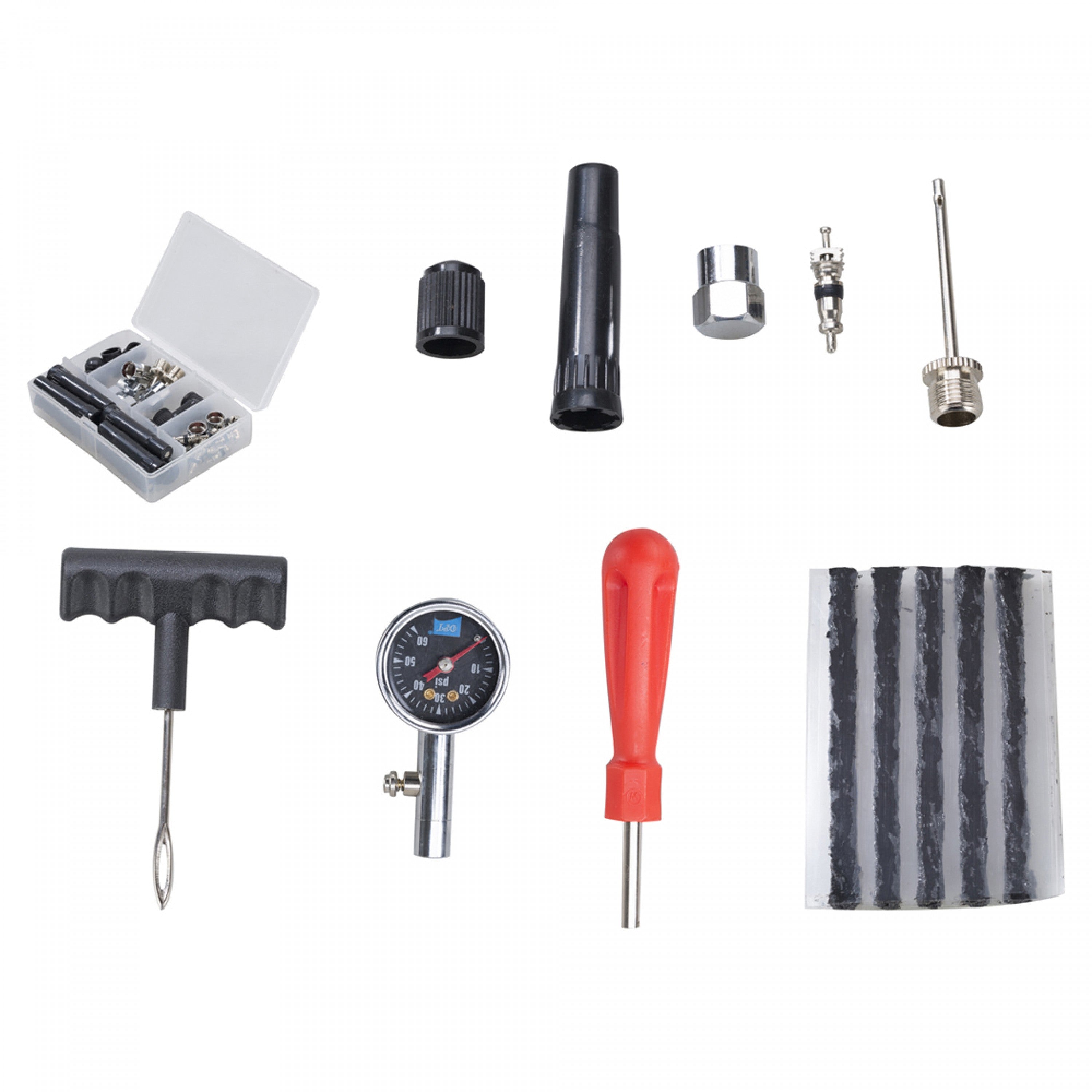 مجموعة صيانة إطارات DPT من السنيدي لمستلزمات السفر - 42 قطعة