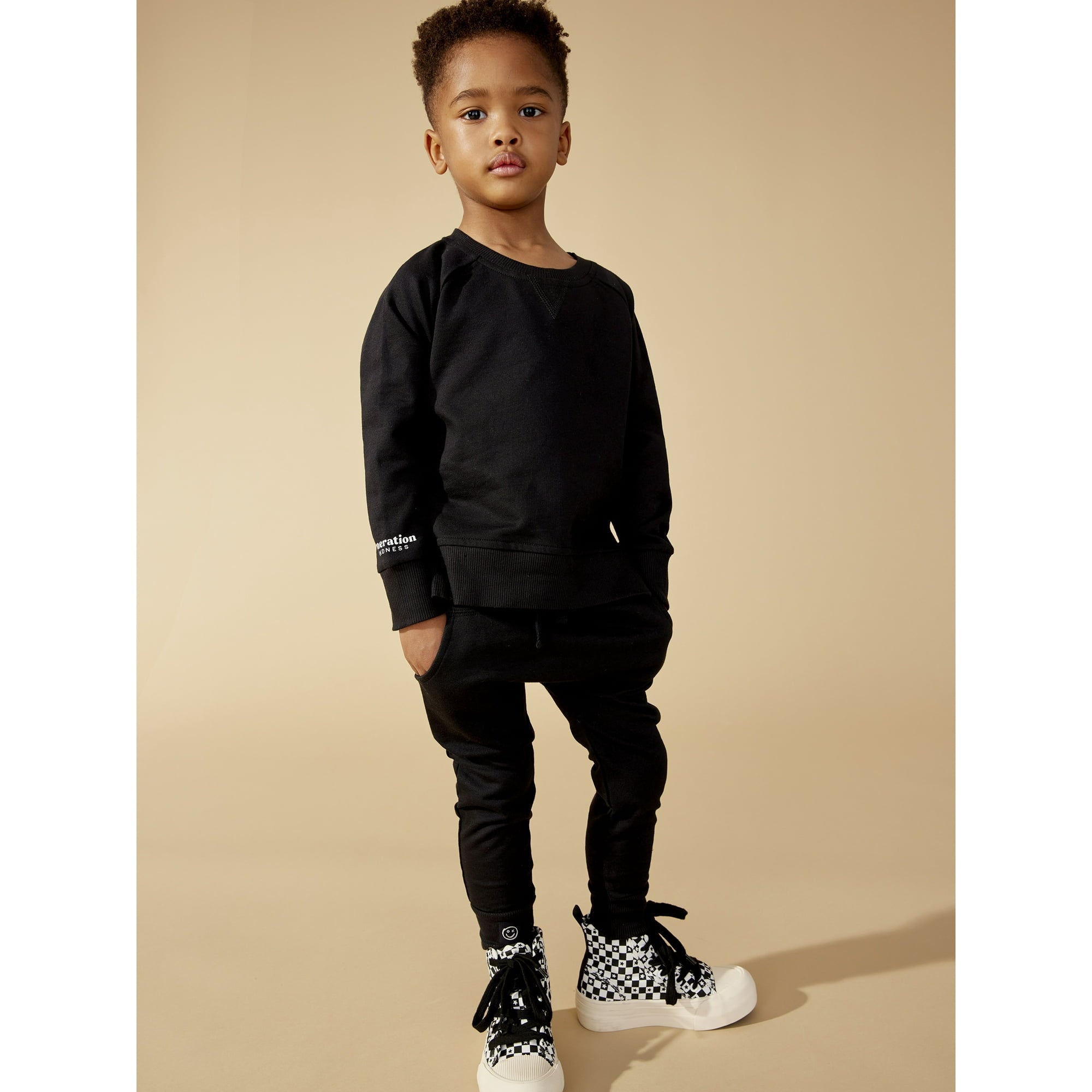 size: 5T - Little Star Organic Toddler 2Pc Sweatshirt & Harem Pants Set