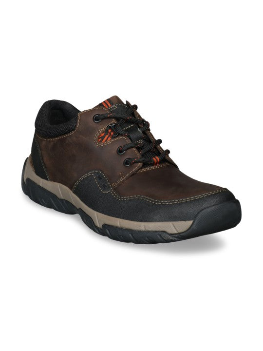 Clarks Walbeck Edge Men’s Sneakers – Stylish Leather Casual Trainers with All‑Day Comfort