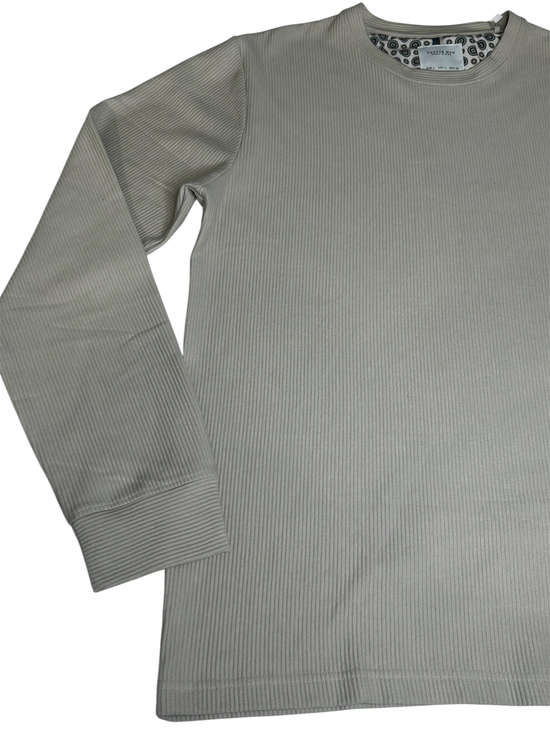 Cactus Man Ricky Singh Men’s Long Sleeve Round Neck T-Shirt