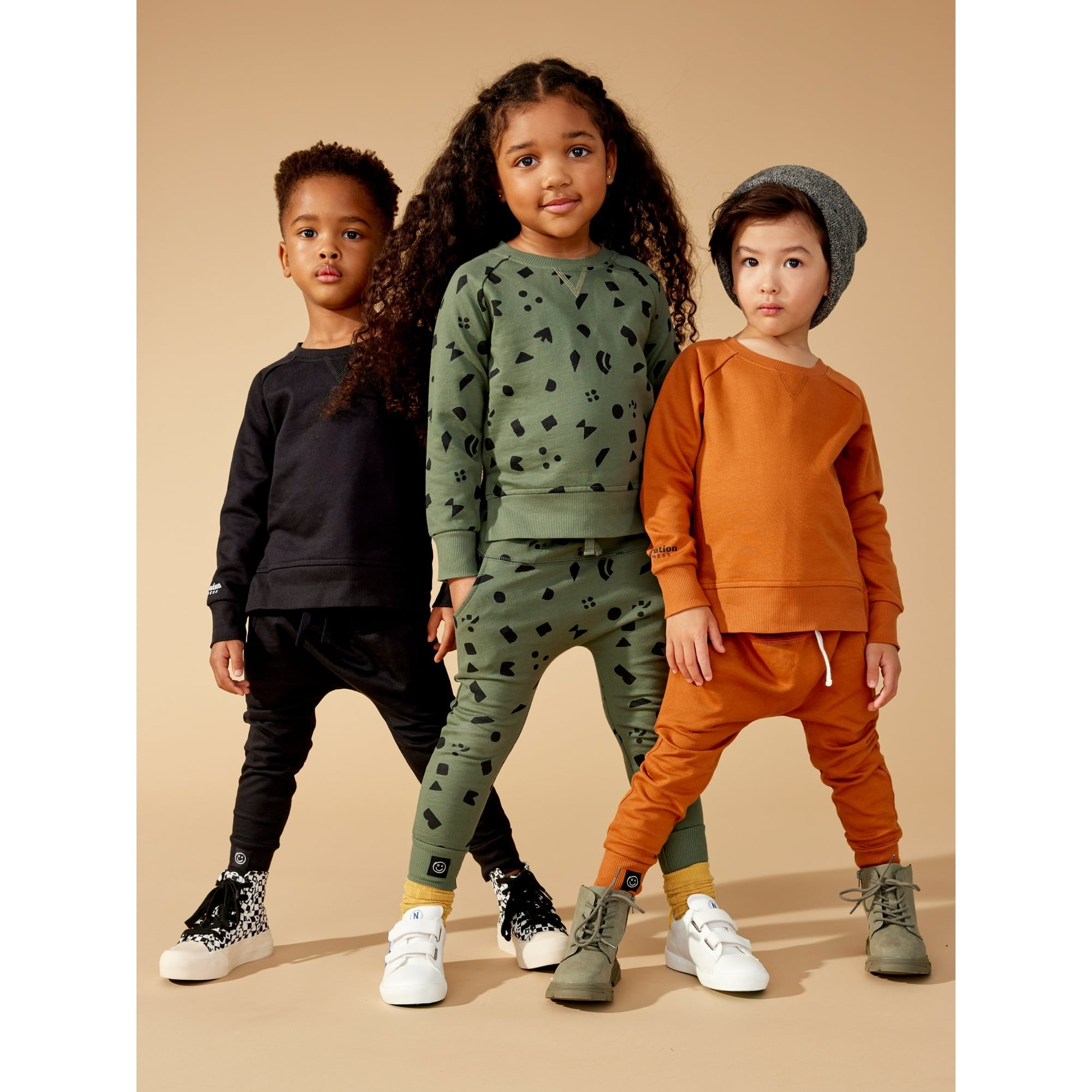 size: 5T - Little Star Organic Toddler 2Pc Sweatshirt & Harem Pants Set