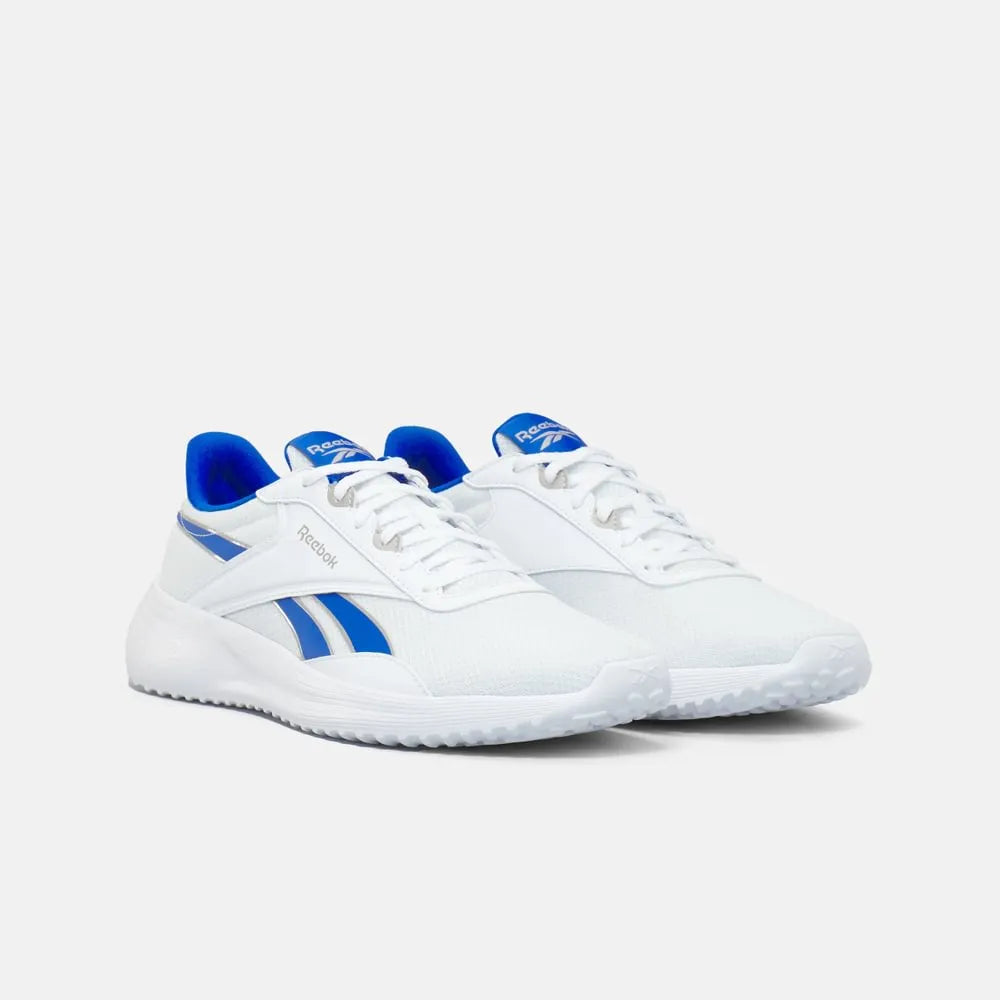 Reebok Lite 4 White Grey/Blue | Men's Running Shoes - (100209933)