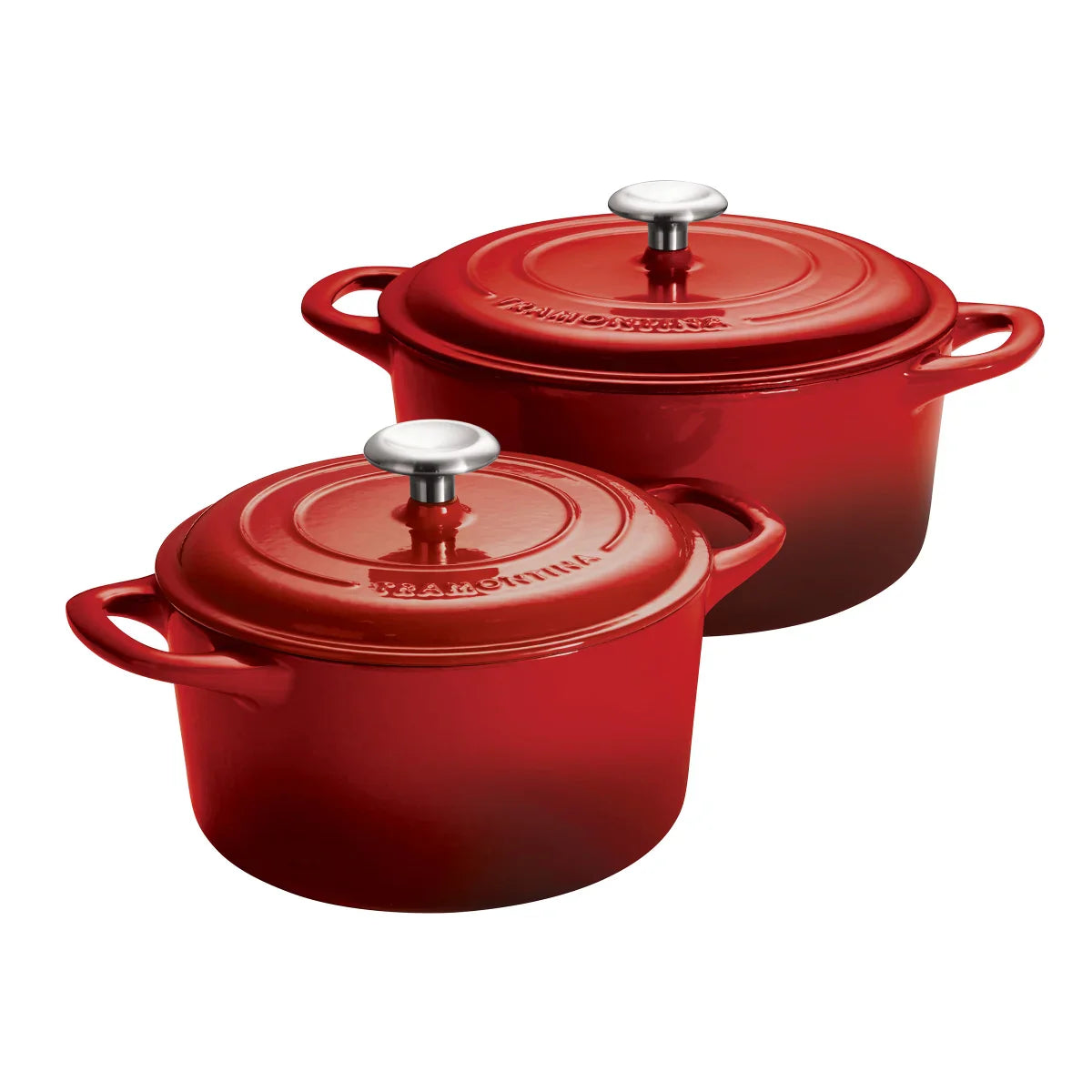 Tramontina Enameled Cast Iron Dutch Oven, 2-pack