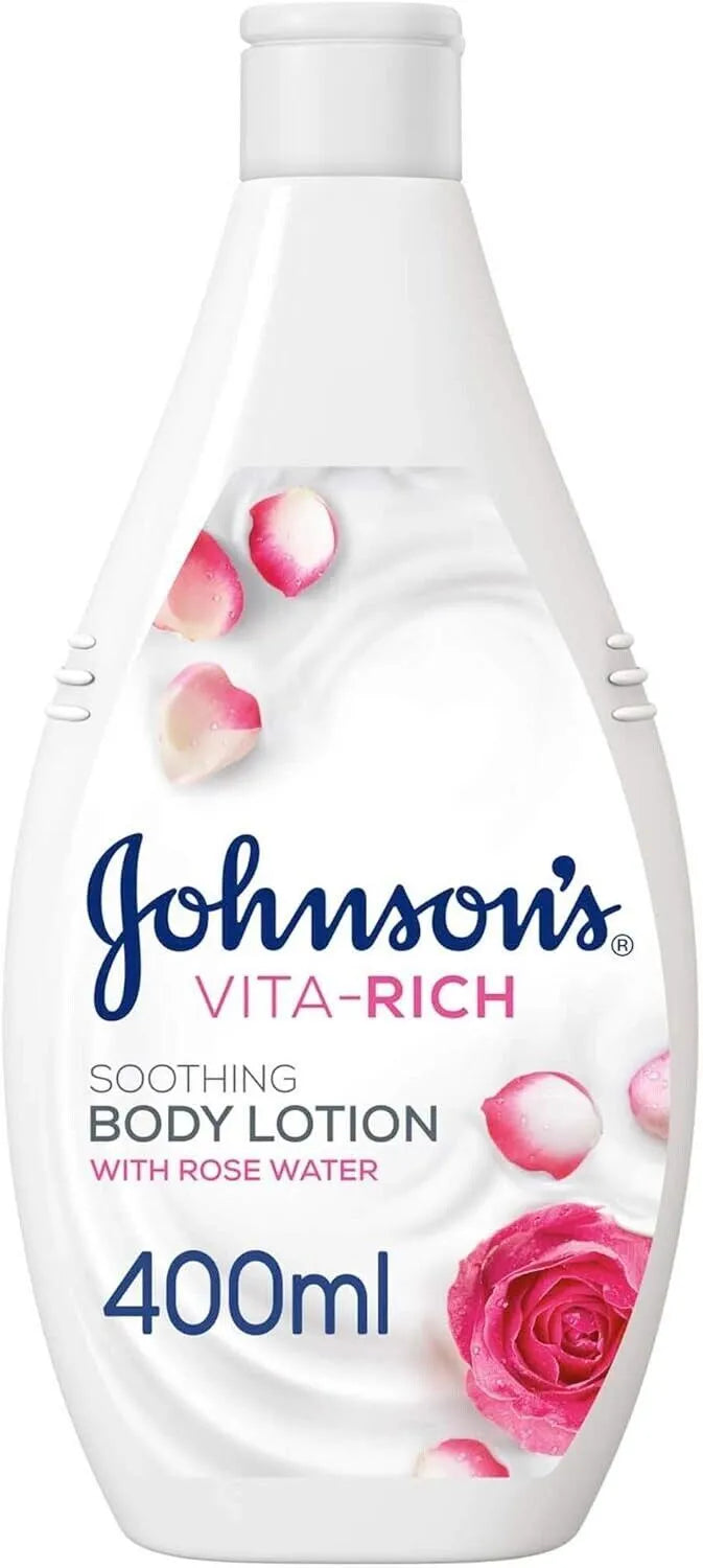 Johnson’s Vita-Rich Soothing Body Lotion With Rose Water 400ml