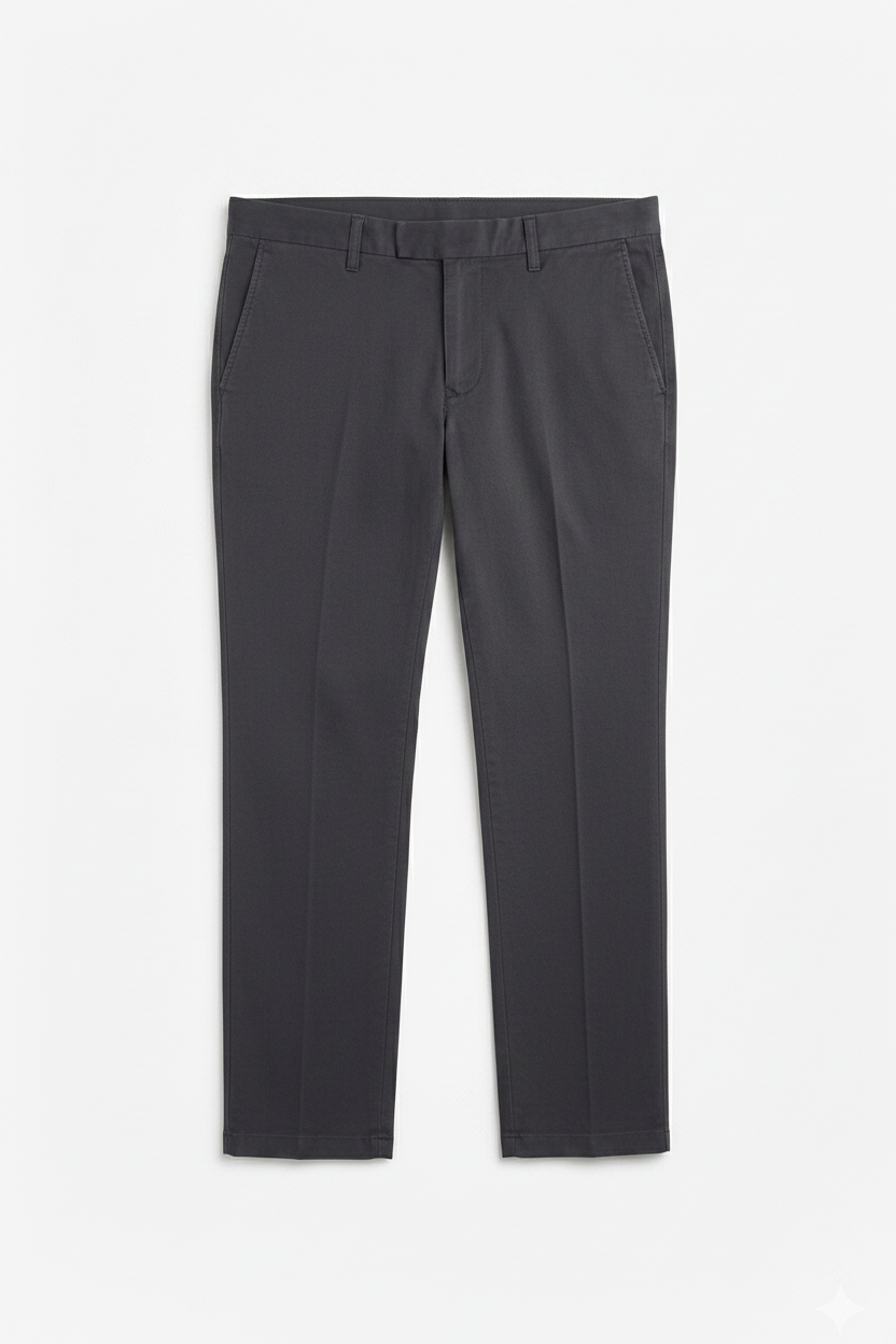 TOMMY HILFIGER BLACK TROUSERS FOR MEN