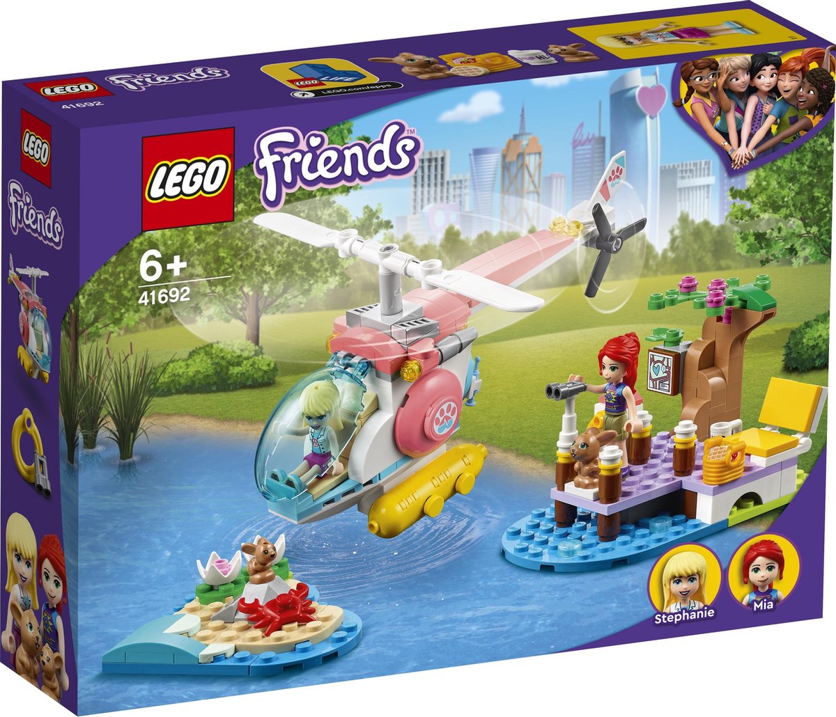 LEGO Friends Vet Clinic Rescue Helicopter (41692)