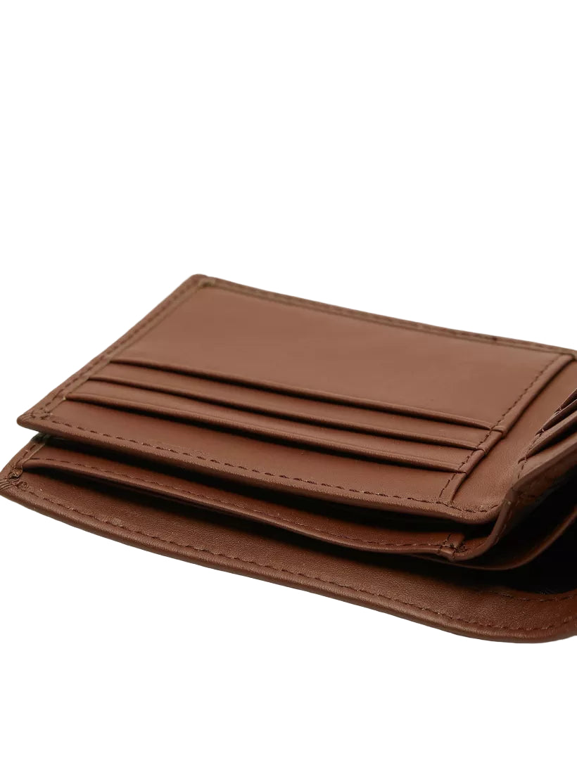 Duchini Hard Bifold Wallet (Brown) 6292276192792
