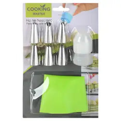 Get Cooking Master Silicone Cake Decorating Tools Set, 7 Pieces