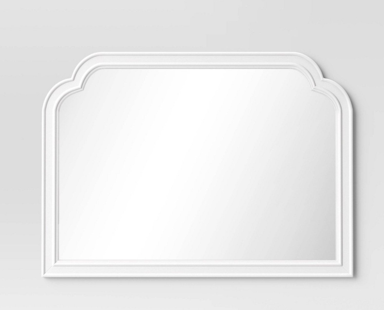 92 CM x 66 CM - French Country Mantel Mirror White - Thresholdâ„¢