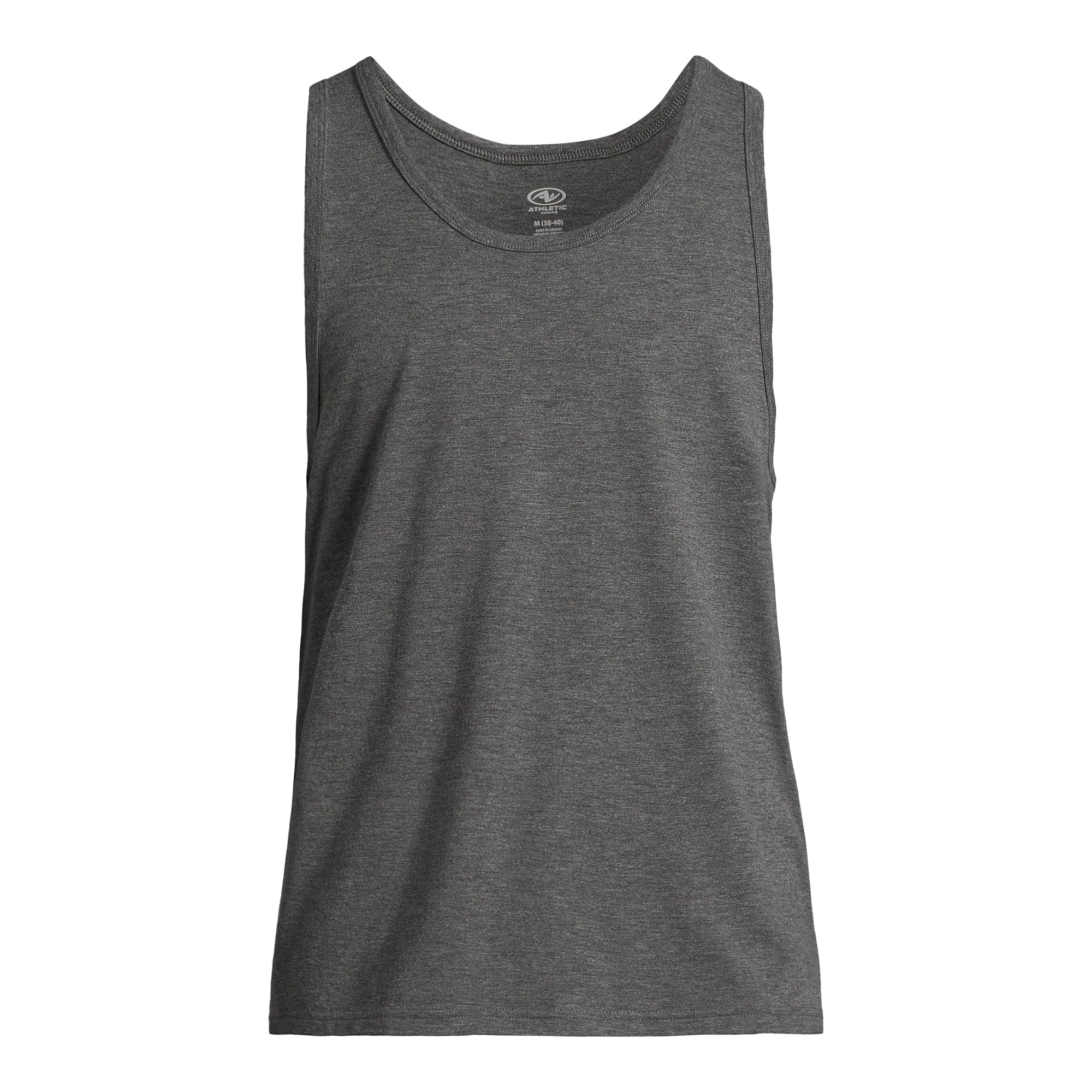 SIZE: 3XL - Athletic Works Men's & Big Men's Tri-Blend Tank Top