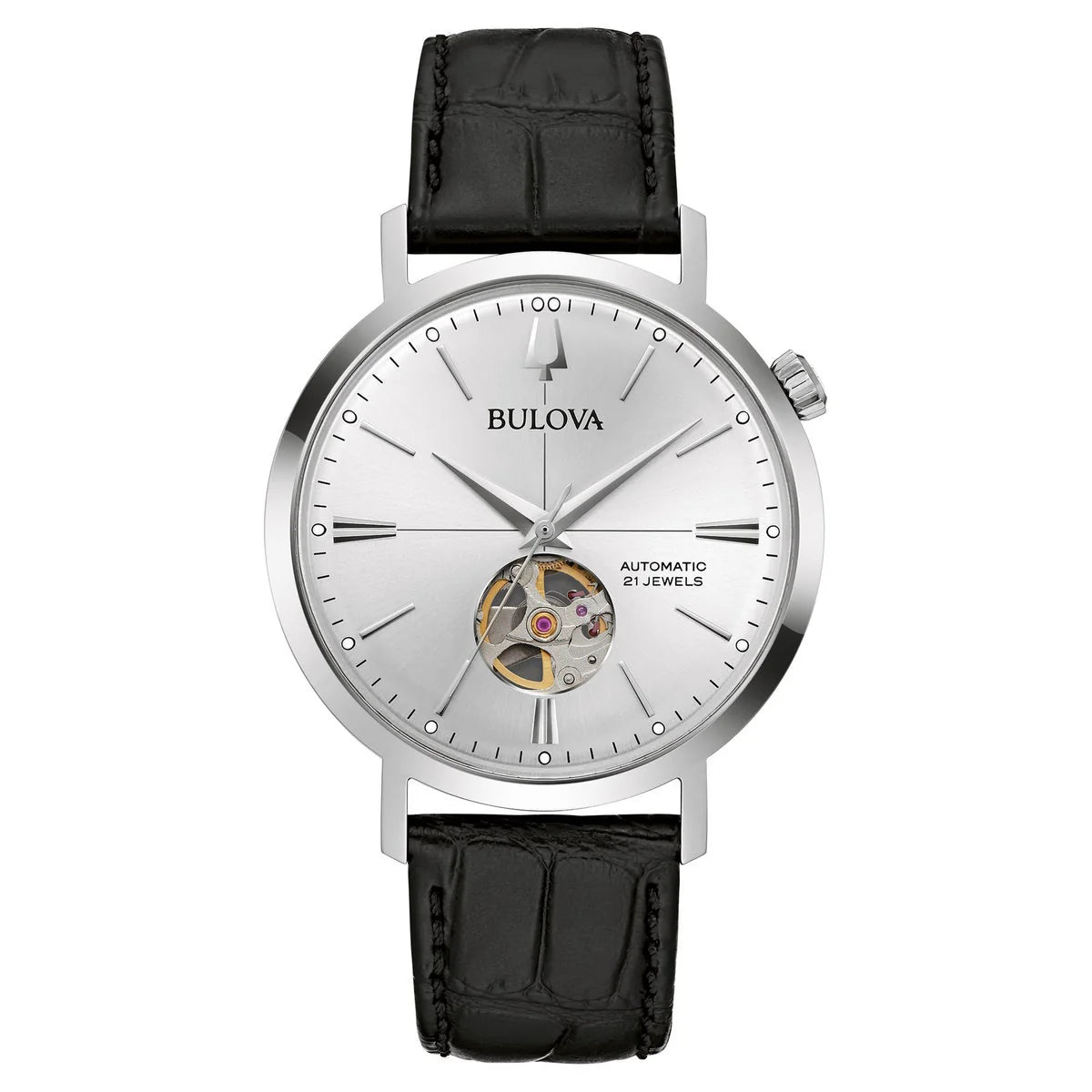 Bulova Aerojet Automatic Stainless Steel Quartz Men's Watch P
