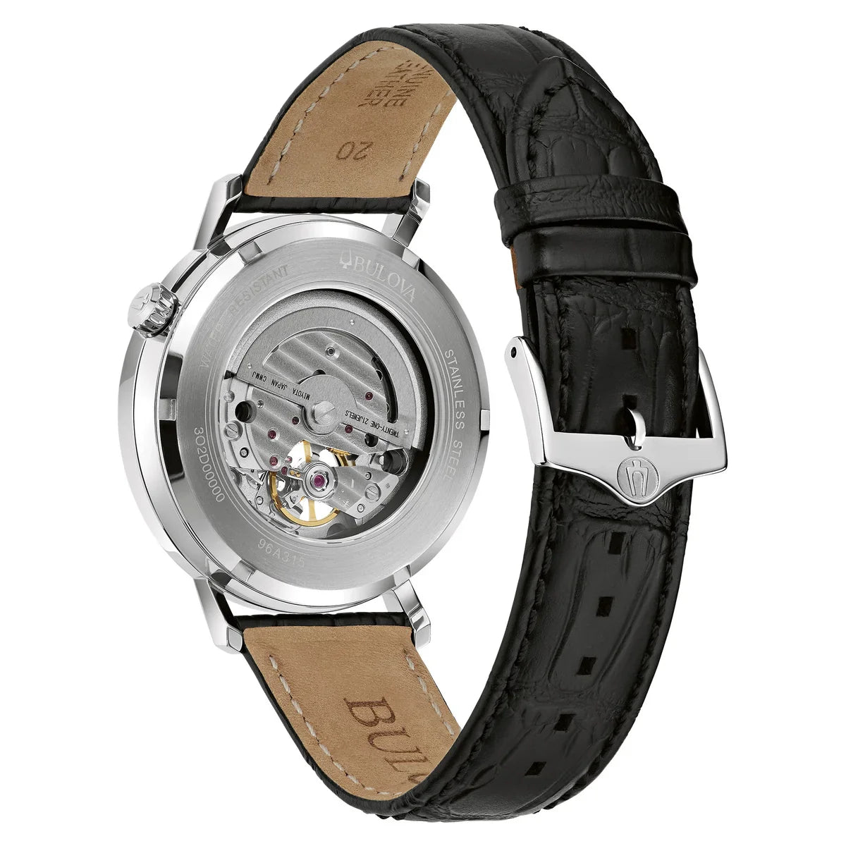 Bulova Aerojet Automatic Stainless Steel Quartz Men's Watch P