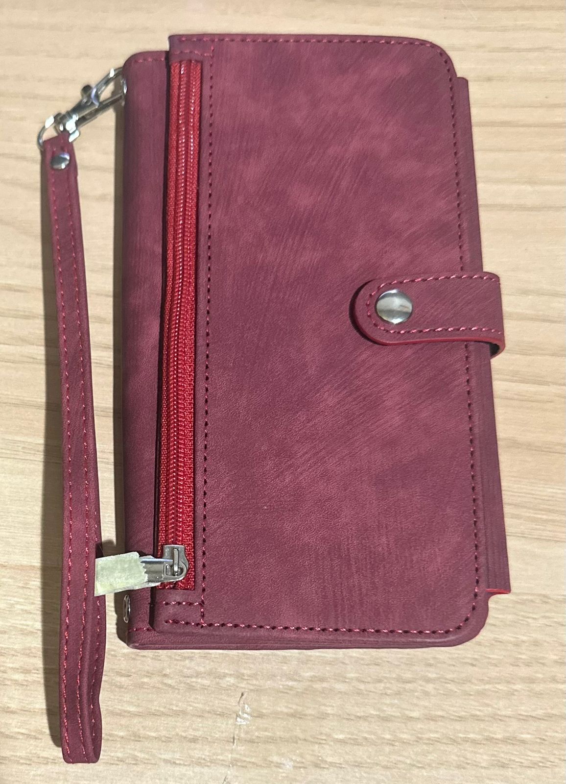 Venito leather Samsung Galaxy Note 10 snap-on flip back cover slip phone wallet case- Dusty Rose