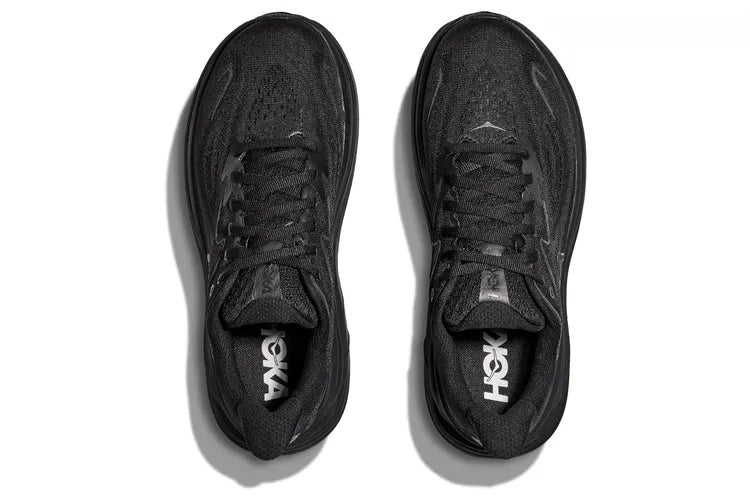 HOKA Womens Clifton 10 Wide Triple Black 1162050-BBLC ( WITHOUT BOX )