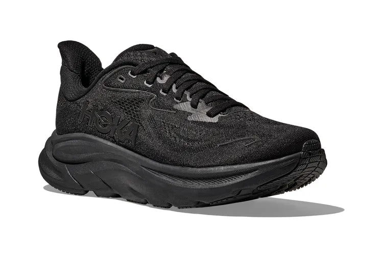 HOKA Womens Clifton 10 Wide Triple Black 1162050-BBLC ( WITHOUT BOX )