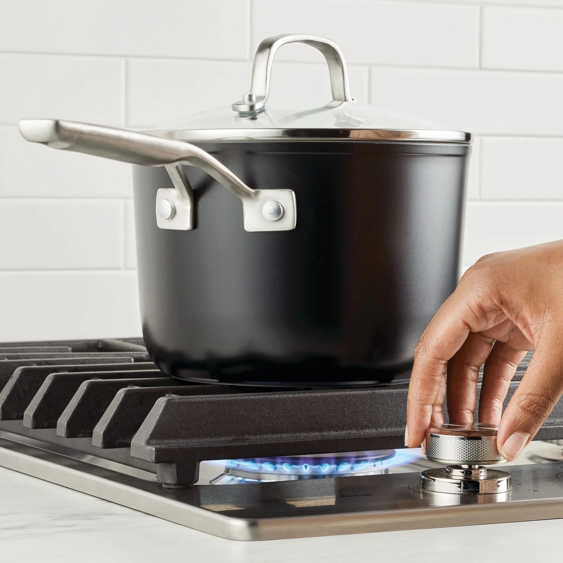 KitchenAid 12-piece Hard Anodized Ceramic Non-Stick Cookware Set