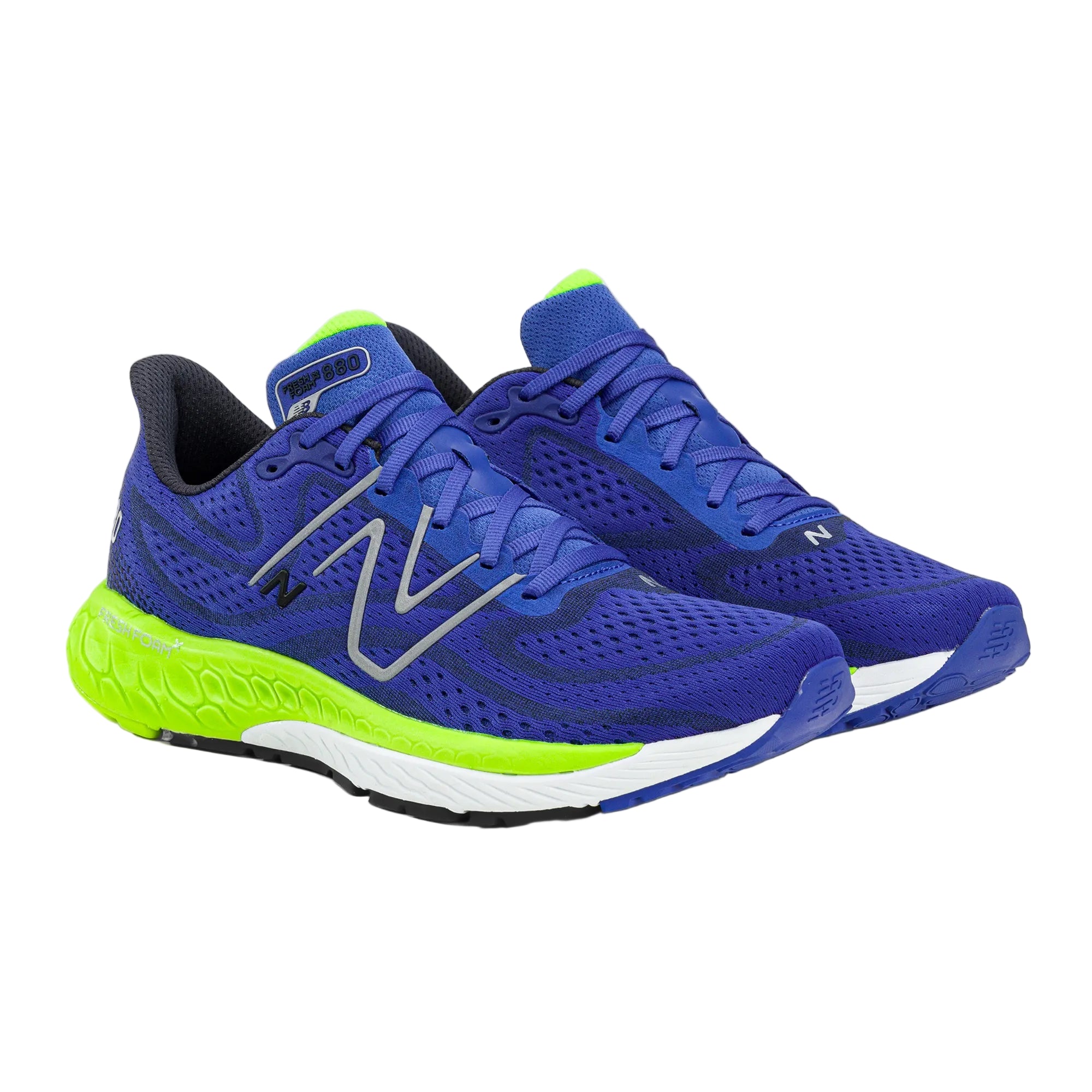 New Balance Men's Fresh Foam 'Green/Blue' Running Shoes - (M880B13)