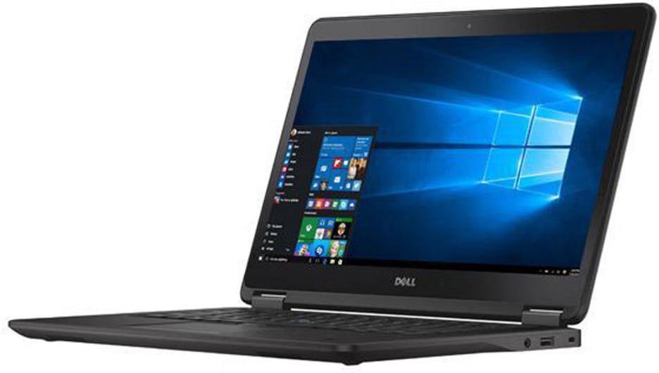 Dell Latitude 7450 14'' Display Screen Laptop, Intel Core i5-5th , 8GB RAM, 180GB HDD, English Layout, Intel Graphics, Black- Used