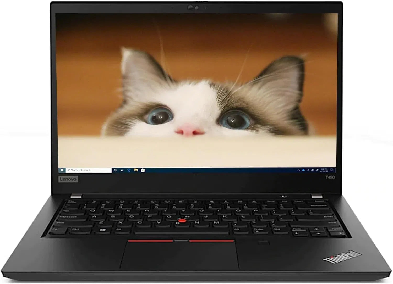 Lenovo ThinkPad T495 14" Business Laptop – AMD Ryzen 5 Pro 3500, 16GB DDR4 RAM, 256GB NVMe SSD, Graphics, Fingerprint, ENG/ARA Keyboard, Windows 10 Pro, Black Used