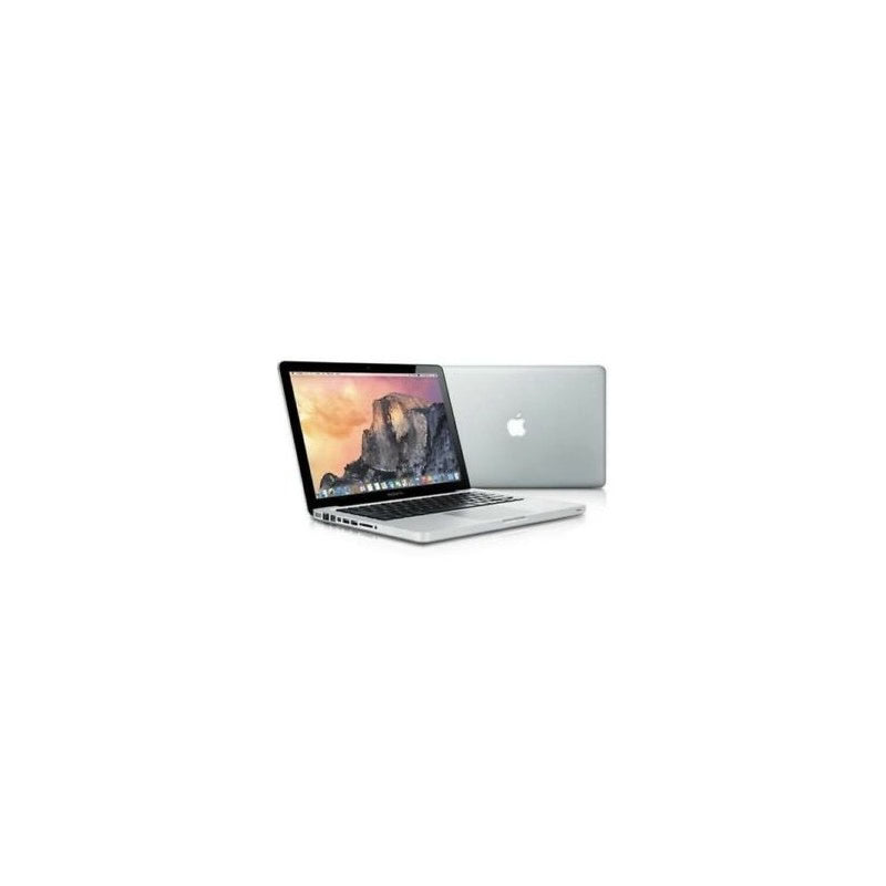 Apple MacBook Pro 13 Inch A1278 Intel Core 2 Duo Display Integrated Intel GMA X3100 English Keyboard 500GB HDD - 4GB RAM - Silver - Used