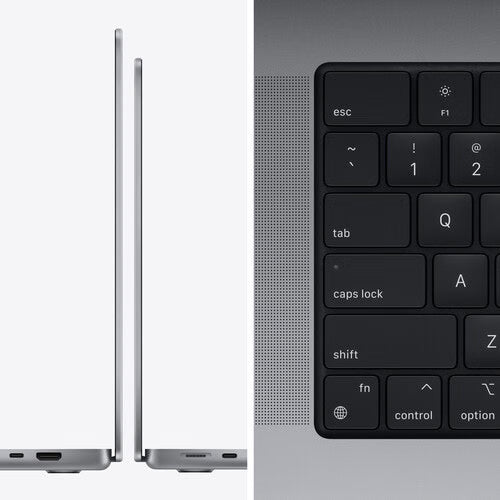 Apple MacBook Pro 2021 | 14.2" (3024 x 1964) XDR Display Laptop | Apple M1 Pro Chip, 16GB RAM 512GB SSD | Space Gray (MKGP3LL/A)- Used