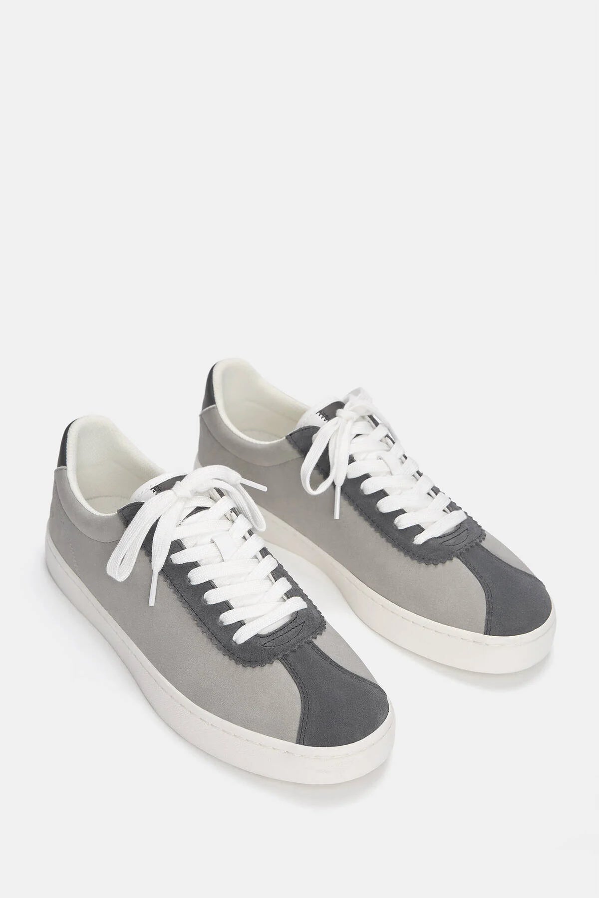 PULL&BEAR MEN SNEAKERS LIGHT GRAY / DARK GRAY