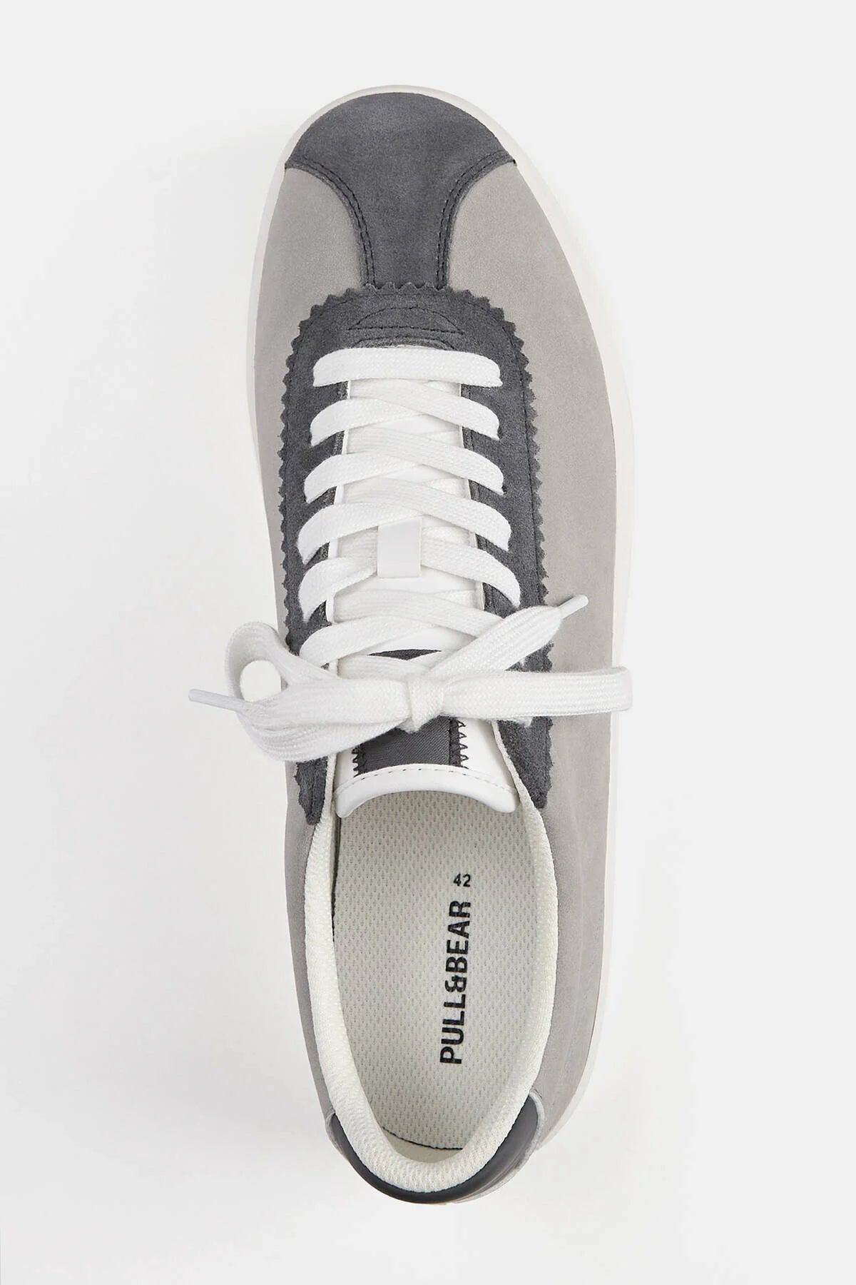 PULL&BEAR MEN SNEAKERS LIGHT GRAY / DARK GRAY