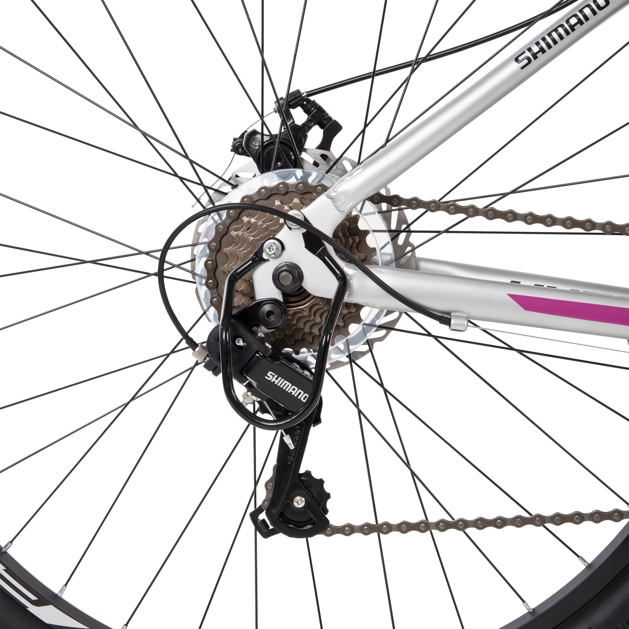 Rangeline Women's Mountain Bike, Silver, 27.5-inch