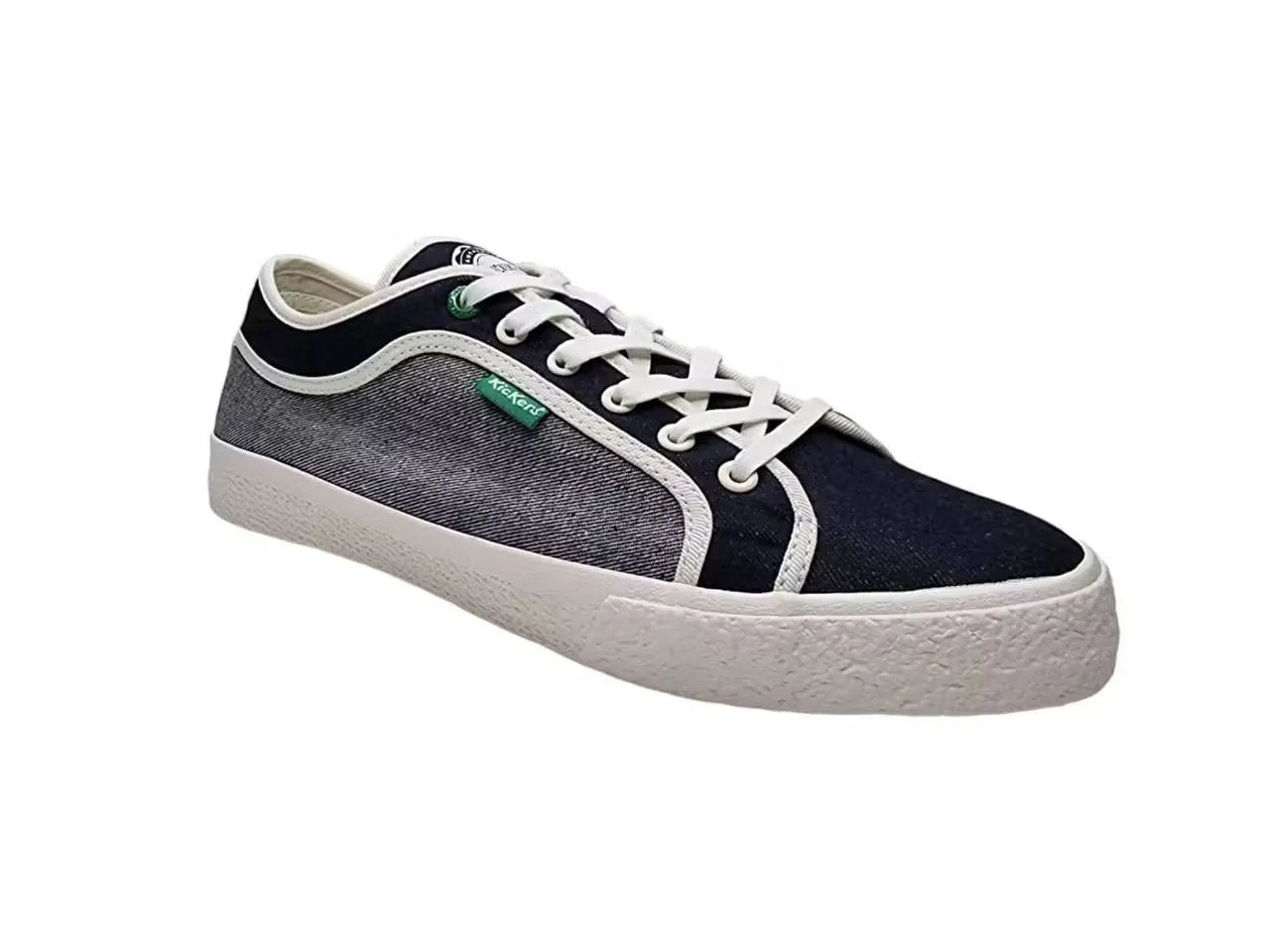 Stylish Kickers Arveil women's shoes in blue denim. Features iconic silhouette, comfortable fit, and durable construction. Shop on Dubailisit!