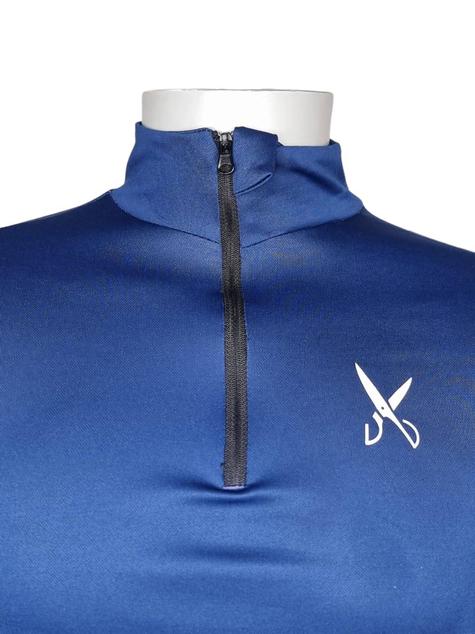 Weaver blue long neck shirt: Men's long sleeve shirt, stylish and versatile.Look sharp and feel confident .Weaver men's blue long neck shirt: Versatile style, ultimate comfort (mention size if relevant).