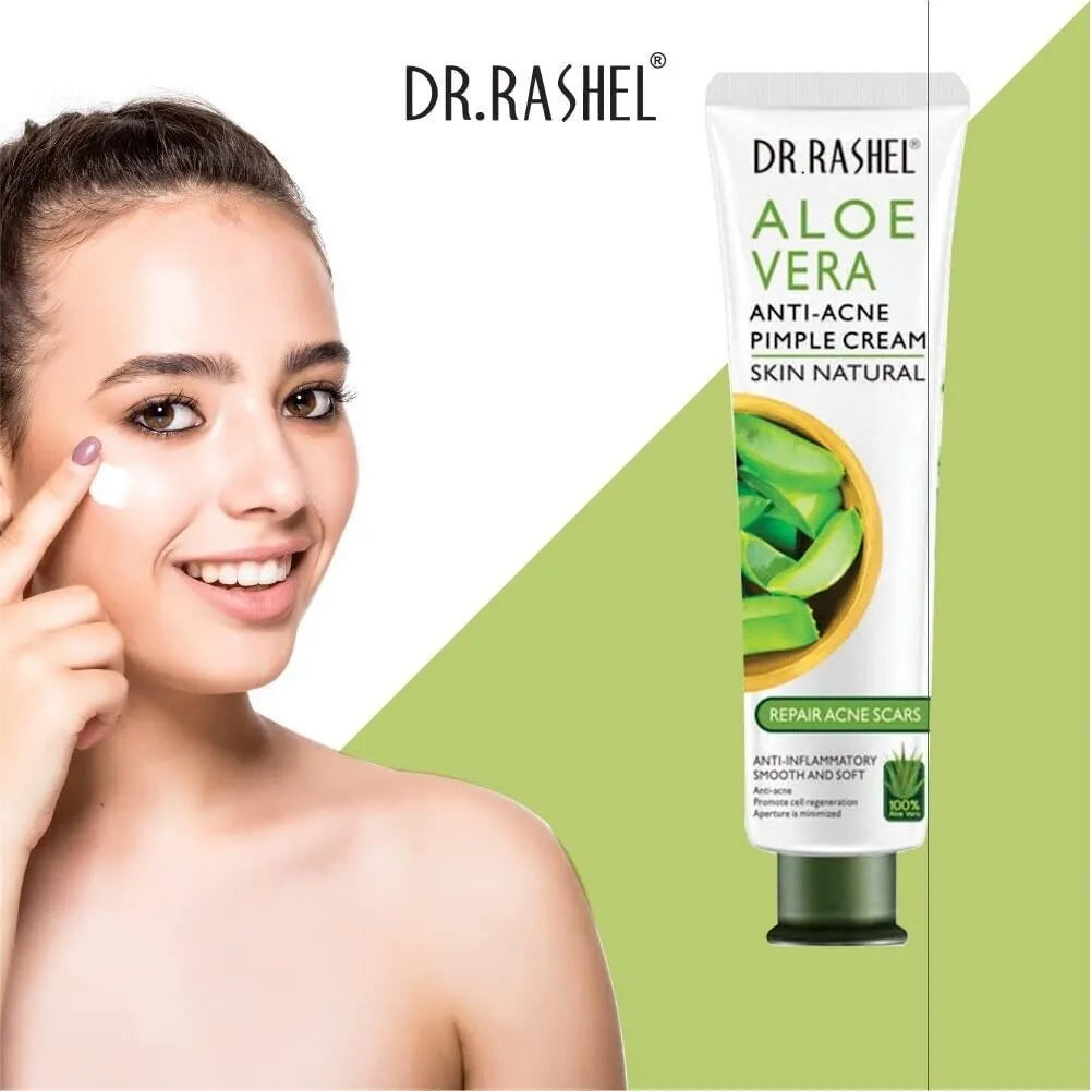 Dr. Rashel Aloe Vera Anti-Acne Pimple Cream 30g - Fight Acne and Fade Scars
