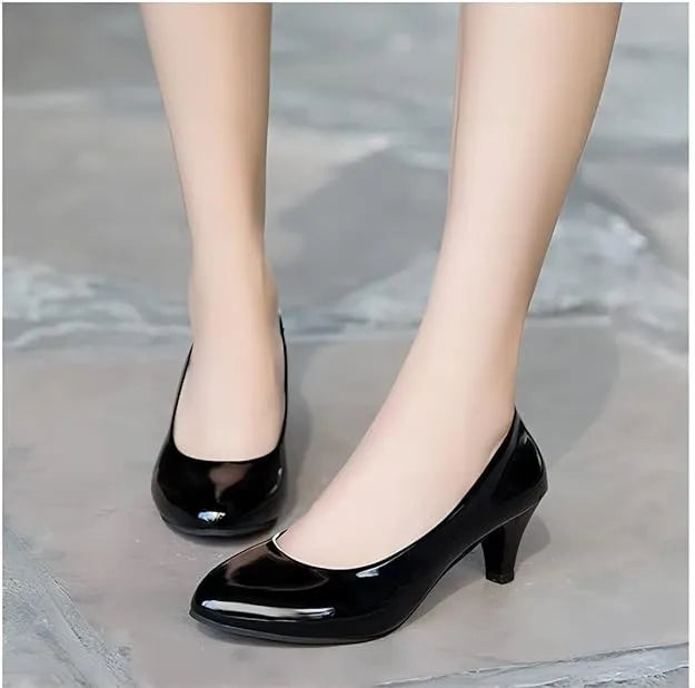 Power & Poise: Elevate your office style with these classic pointed-toe pumps. The perfect pointed-toe pump for a polished look in any setting. Fashion, high heels, closed toe, pointed toe, office, evening, versatile.