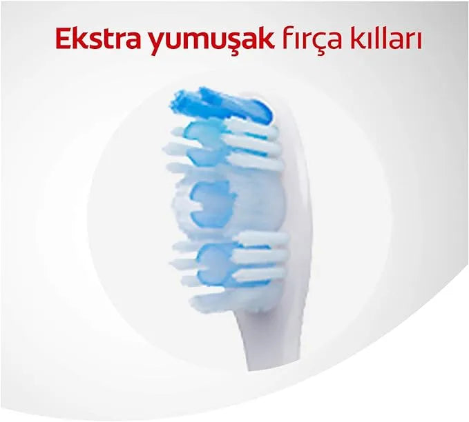 Colgate 360 X2 Family Toothbrush Pack - Gentle & Effective 2-in-1 Cleaning