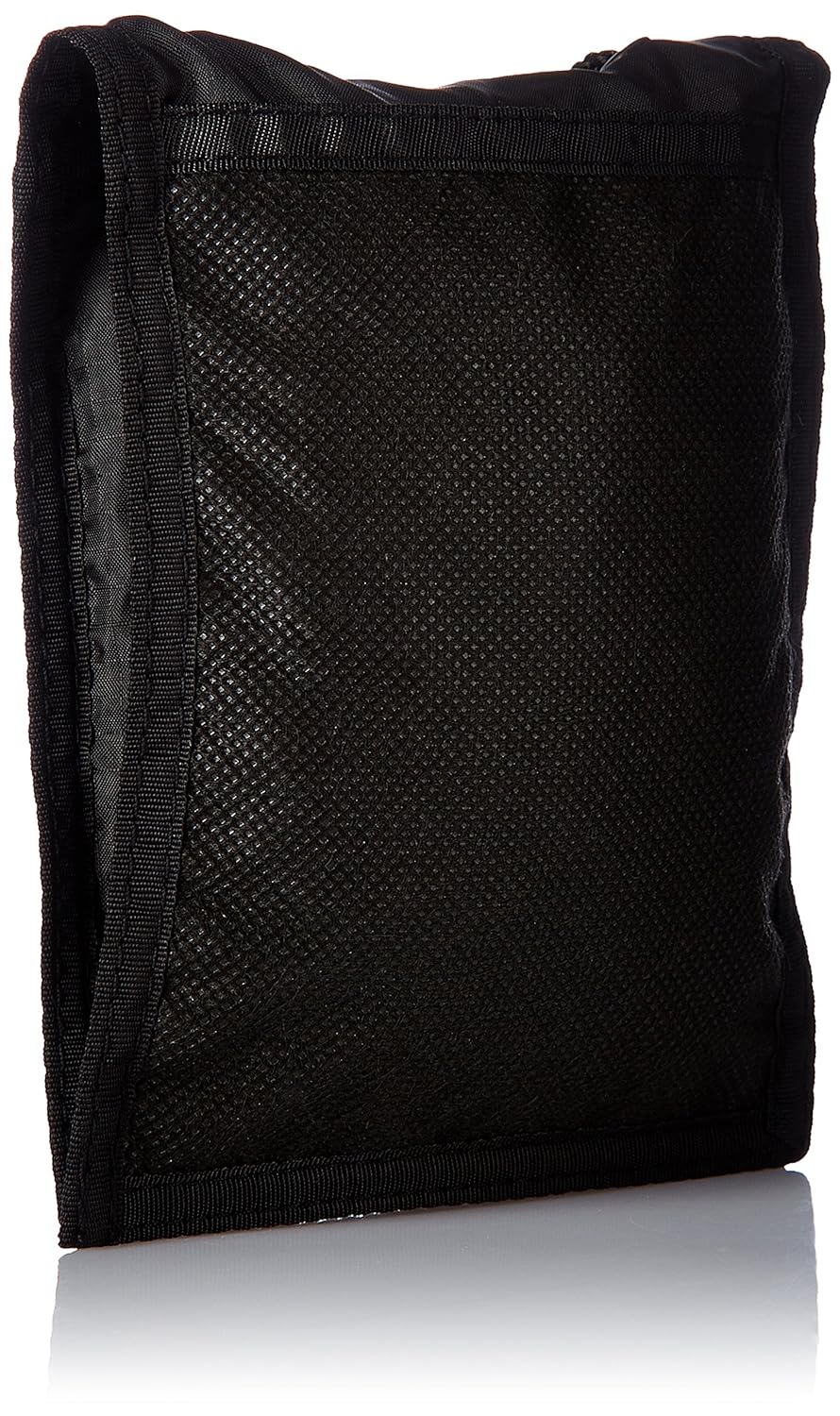 Black Travel Pouch: Keep essentials organized for any adventure (mention size if relevant). Perfect for storing tech, toiletries, or anything in between. Ensure your essentials are protected and easily accessible.