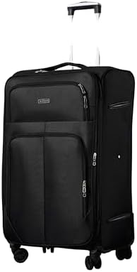 SONADA Lightweight Luggage Set of 3 ANTI Thef Lock 4 Double Wheels, Expandable