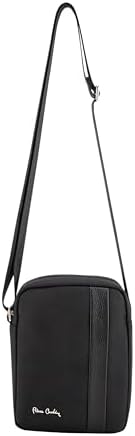 Pierre Cardin Unisex Sling Crossbody Backpack Shoulder Bag For Men Women PB87078 Black