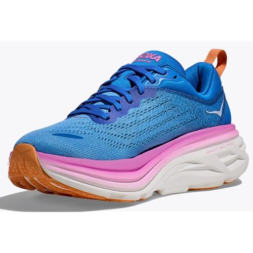 Hoka One One Bondi 8 Women's Wide D Coastal Sky, All Aboard (1127954-CSAA)