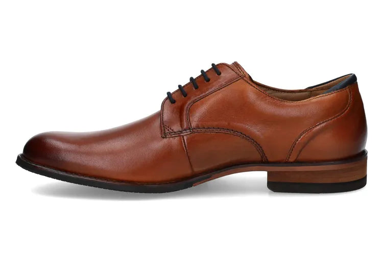 Arlo Men's Brown Leather Shoes by Craft MASTER