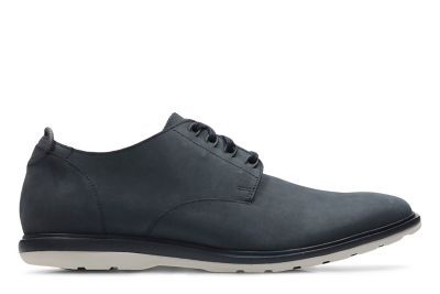 Clarks Glaston Walk Men’s Derby Shoes – Premium Black Leather Formal Lace‑Ups with All‑Day Comfort