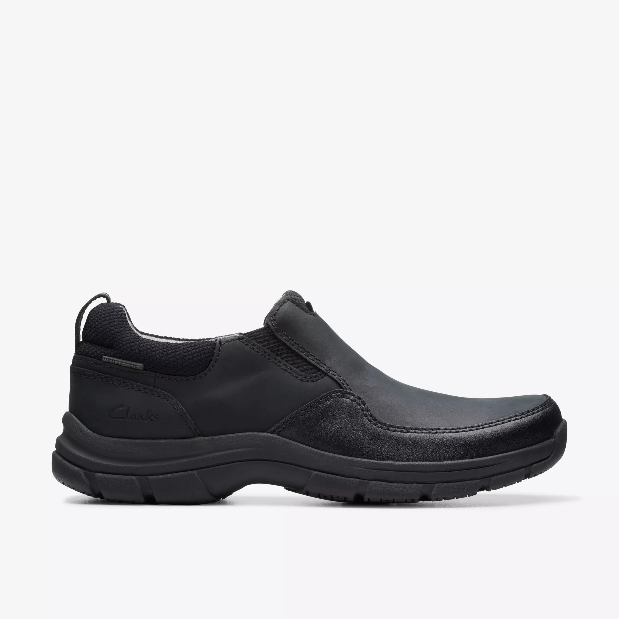 Clarks Walpath Step mens Loafer - 261745637060 BLACK