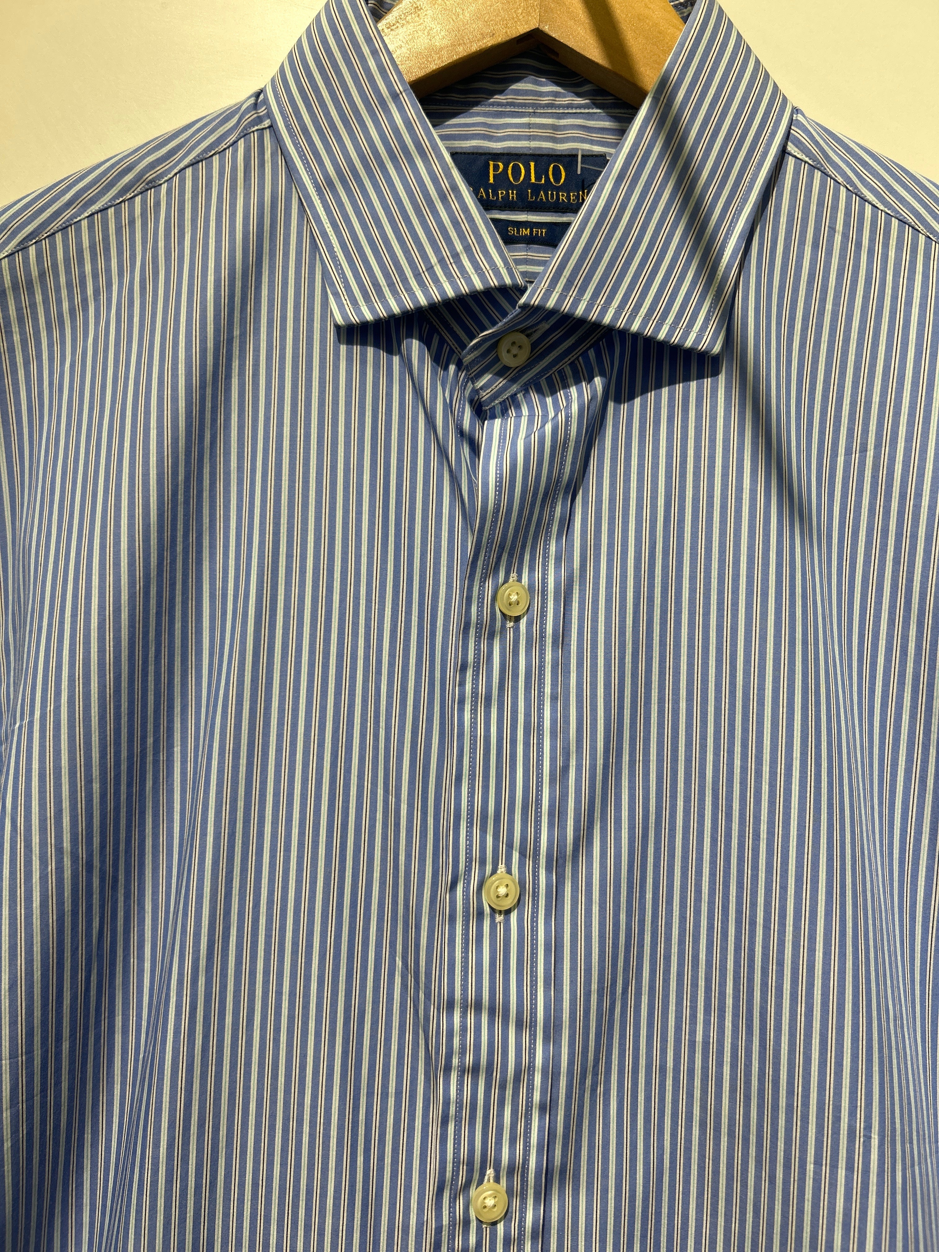 Polo Ralph Lauren Men’s Blue Shirt – Classic & Stylish
