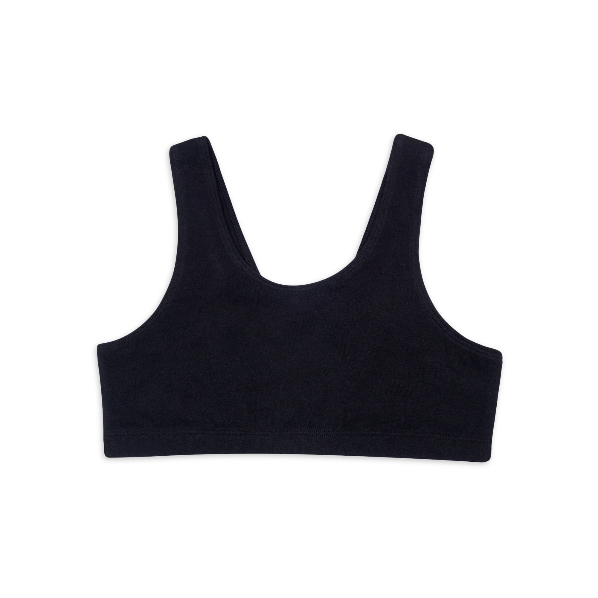 SIZE: 2XL - Wonder Nation Girls Cotton Bra, 2-Pack