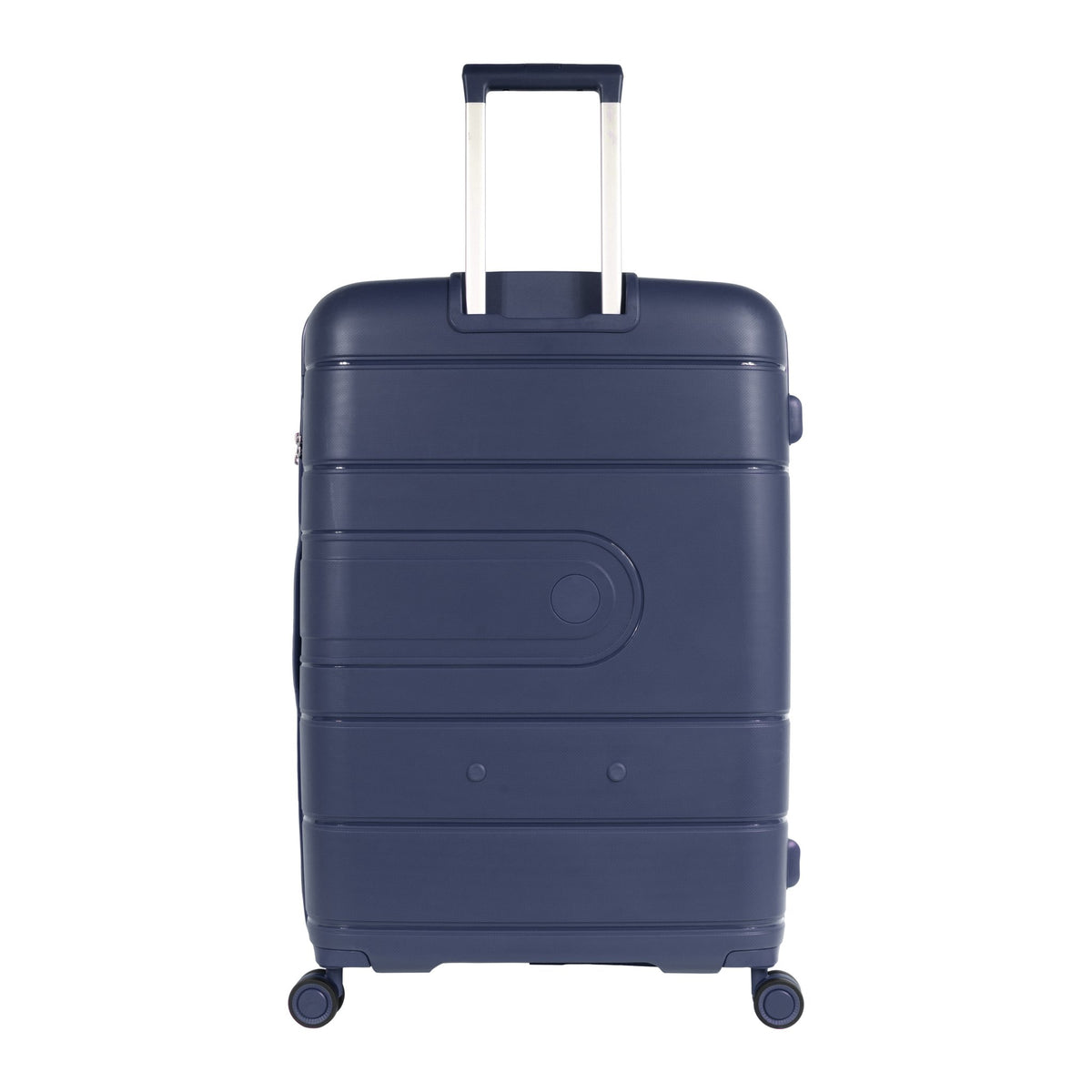 حقيبة سفر بيير كاردان رمادية زرقاء مقاس 28 بوصة