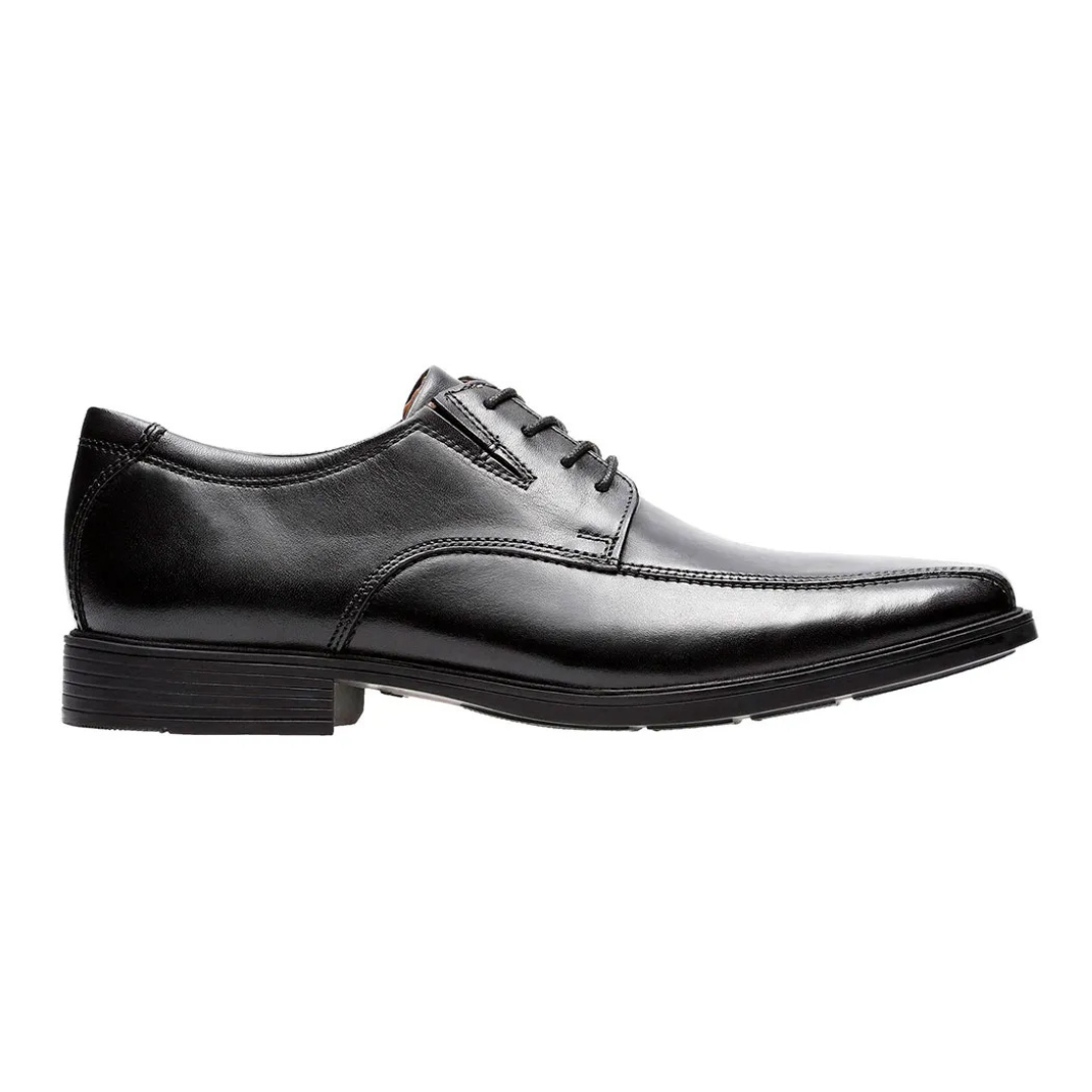 Clarks Tilden Walk 'Black' Leather - Men's Shoes