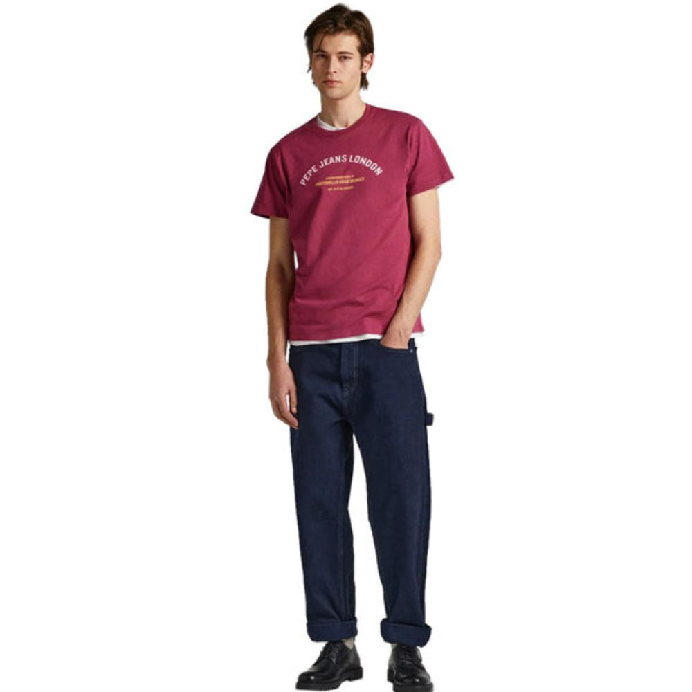 PEPE JEANS LONDON SLIM T-SHIRT ORANGE M1