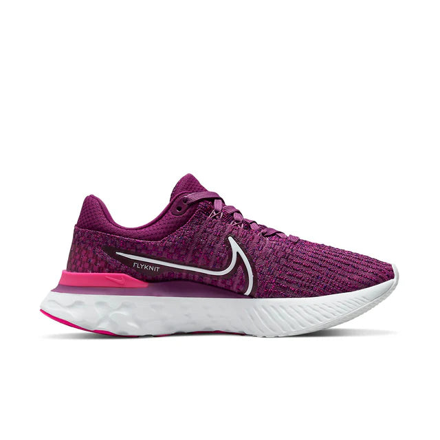 Nike React Infinity Run Flyknit 3 'Light Bordeaux' - (DD3024-500)