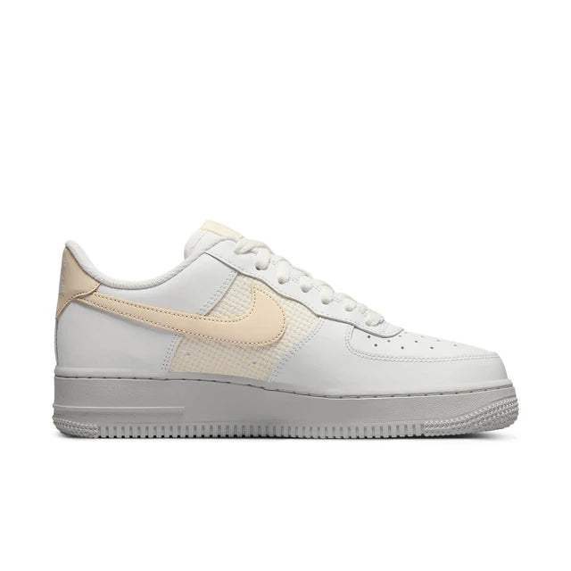 Nike Air Force 1 '07 ESS 'Cross Stitch - White Fossil' (DJ9945-100)