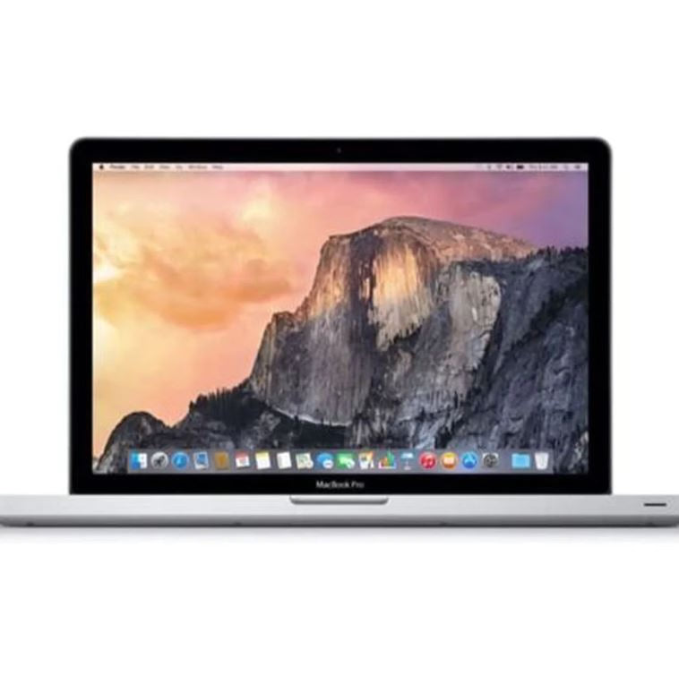 Apple MacBook Pro 13 Inch A1278 Intel Core 2 Duo Display Integrated Intel GMA X3100 English Keyboard 500GB HDD - 4GB RAM - Silver - Used